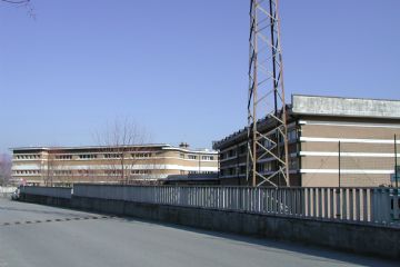Vista delle scuole medie Galileo Galilei