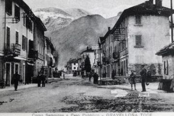 Corso Sempione agli inizi del '900