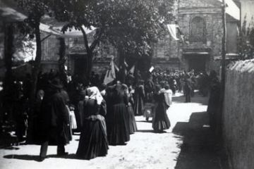 Festa Patronale - Piazza della Chiesa (Primi '900)